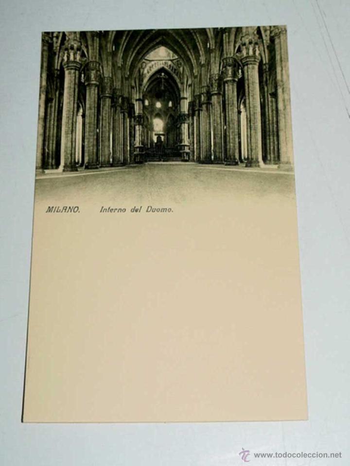 Cartes Postales: VECCHIA CARTOLINA POSTALE - ITALIA - MILANO - INTERNO DEL DUOMO - R. MOSINGER - 8238 - NON CIRCOLARE