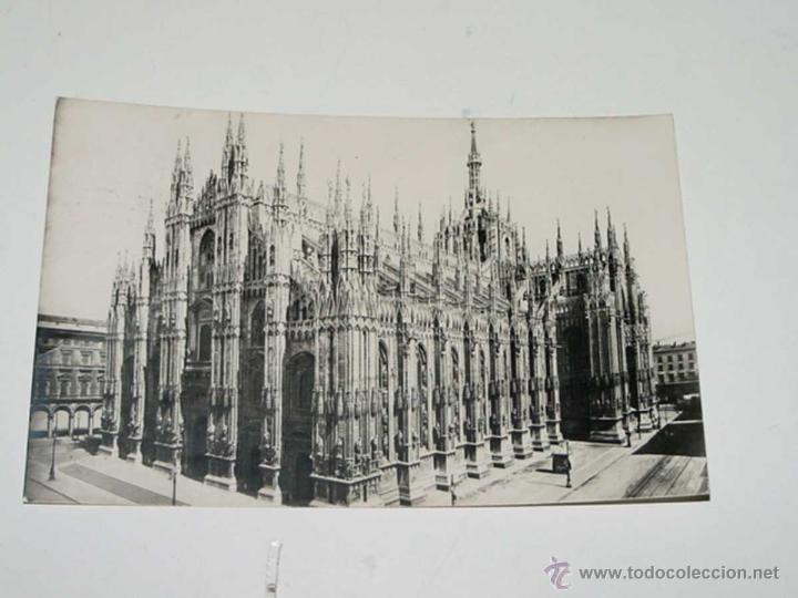 Cartes Postales: VECCHIA FOTO CARTOLINA POSTALE - ITALIA - MILANO - DUOMO - E. SOGNIA - CIRCOLARE