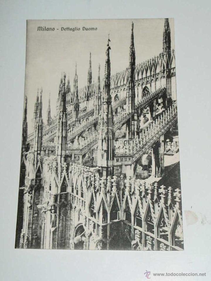 Cartes Postales: VECCHIA CARTOLINA POSTALE - ITALIA - MILANO - DETTAGLIO DUOMO - C. CASIROLI - 66 - NON CIRCOLARE