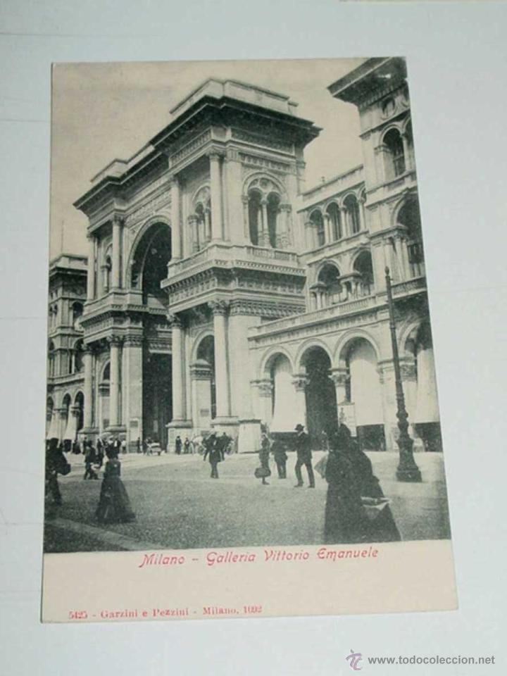Cartes Postales: VECCHIA CARTOLINA POSTALE - ITALIA - MILANO - GALLERIA VITTORIO EMANUELE - GARZINI E PEZZINI - 5425