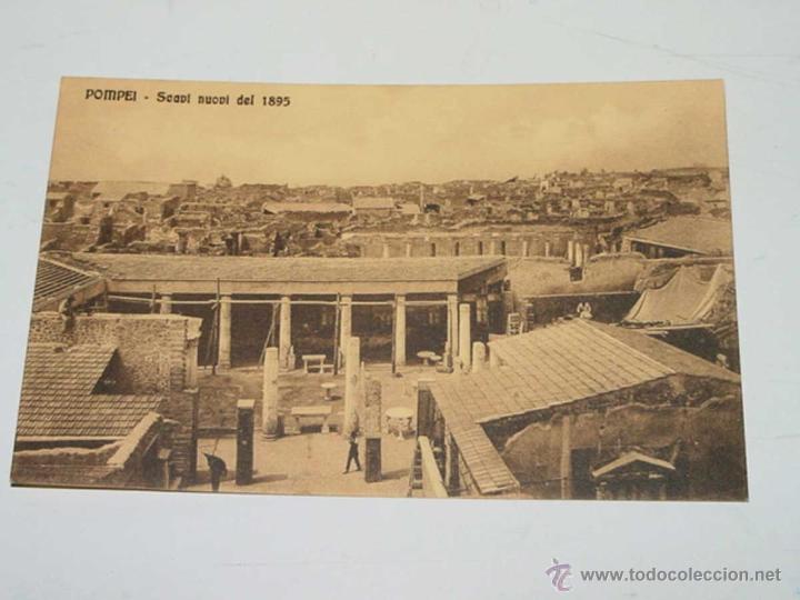 Postales: VECCHIA CARTOLINA POSTALE - ITALIA - POMPEI - SCAVI NUOVI DEL 1895 - INCLUDE NO EDITORIALE - 29295 -