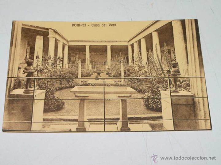 Cartes Postales: VECCHIA CARTOLINA POSTALE - ITALIA - POMPEI - CASA DEI VETTI - INCLUDE NO EDITORIALE - 29280 - NON C