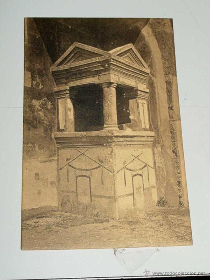 Cartes Postales: VECCHIA CARTOLINA POSTALE - ITALIA - POMPEI - UNA EDICOLA PER LA PREGHIERA - ED. E. RAGOZINO - 223 -