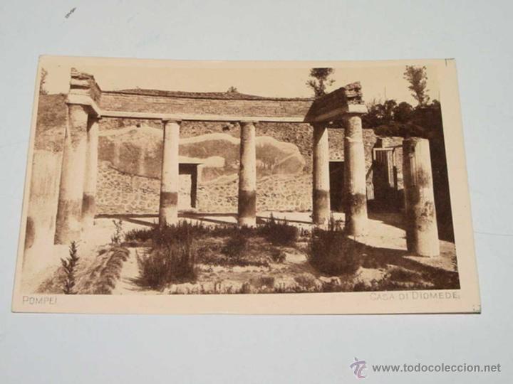 Cartes Postales: VECCHIA CARTOLINA POSTALE - ITALIA - POMPEI - CASA DI DIOMEDE - F&amp;C - 368 - NON CIRCOLARE