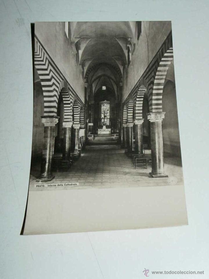 Postcards: VECCHIA CARTOLINA POSTALE - ITALIA - PRATO - INTERNO DELLA CATTEDRALE - N.P.G. - 6 - NON CIRCOLARE