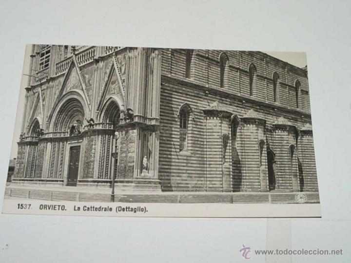 Postcards: VECCHIA CARTOLINA POSTALE - ITALIA - ORVIETO - LA CATTEDRALE - DETTAGLIO - N.P.G. - 1537 - NON CIRCO