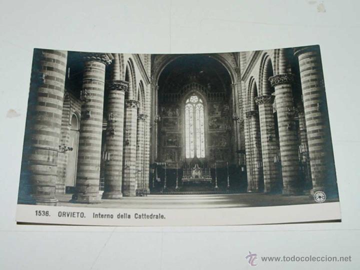 Cartes Postales: VECCHIA CARTOLINA POSTALE - ITALIA - ORVIETO - INTERNO DELLA CATTEDRALE - N.P.G. - 1536 - NON CIRCOL