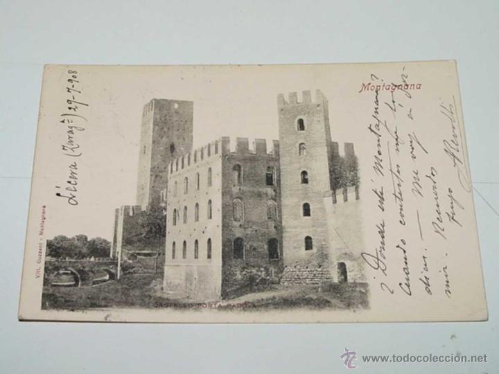 Cartes Postales: VECCHIA CARTOLINA POSTALE - ITALIA - MONTAGNANA - NO TITOLO - VITT. GUZZENI - NO SPLIT  - CIRCOLARE