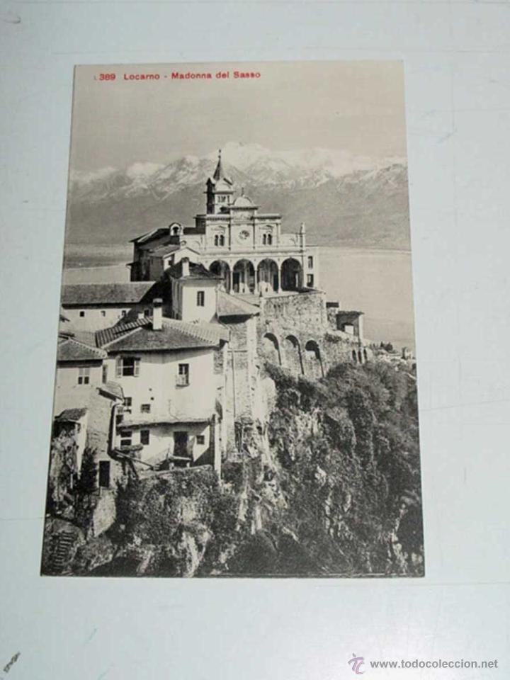 Postales: VECCHIA CARTOLINA POSTALE - ITALIA - LOCARNO - MADONNA DEL SASSO - EDITION PHOTOGLOB - 398 - NON CIR