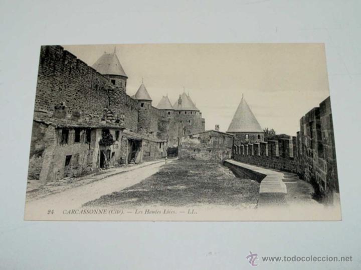 Cartes Postales: ANTIQUE CARTE POSTALE - FRANCE - CARCASSONNE - LES HAUTES LICES - LL. - 24 - NE CIRCULENT PAS
