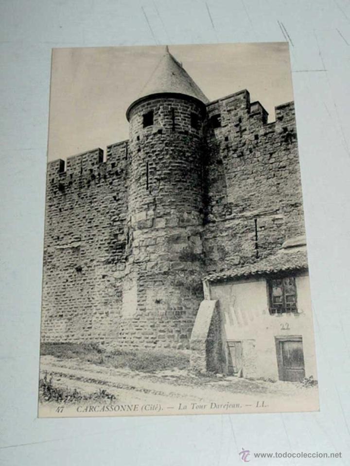 Postales: ANTIQUE CARTE POSTALE - FRANCE - CARCASSONNE - LA TOUR DE DAREJEAN - LL. - 47 - NE CIRCULENT PAS