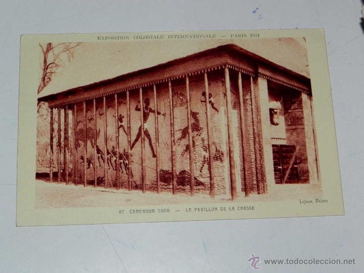 Postcards: ANTIQUE CARTE POSTALE - FRANCE - PARIS - EXPOSITION COLONIALE INTERNATIONALE - CAMERUN TOGO - LE PAV