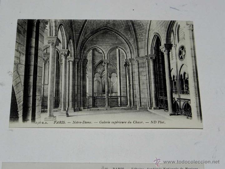 Postkarten: ANTIQUE CARTE POSTALE - FRANCE - PARIS - NOTRE-DAME - GALERIE SUPERIEURE DU CHOEUR - ND PHOT - 156-E