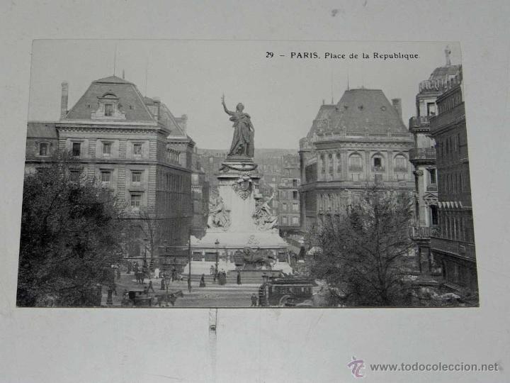 Postkarten: ANTIQUE CARTE POSTALE - FRANCE - PARIS - PLACE DE LA REPUBLIQUE - COMPREND PAS DE REDACTION - 29 - N