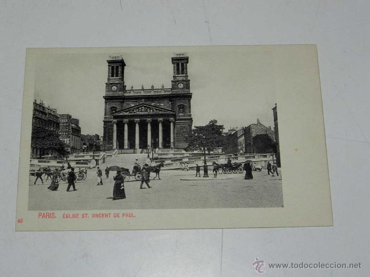 Cartoline: ANTIQUE CARTE POSTALE - FRANCE - PARIS - EGLISE ST.VICENT DE PAUL - COMPREND PAS DE REDACTION - 43 -