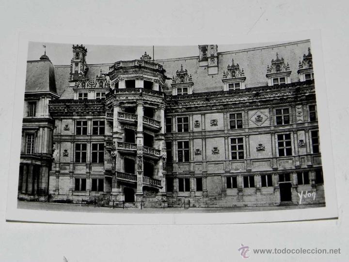 Postkarten: ANTIQUE CARTE PHOTO POSTALE - FRANCE - CHATEAU DE LA LOIRE - CHATEAU DE BLOIS - ESCALIER FRAN&Ccedil;OIS IE