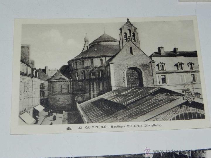 Cartoline: ANTIQUE CARTE POSTALE - FRANCE - QUIMPERLE - BASILIQUE STE-CROIX -CAP - 22 - NE CIRCULENT PAS