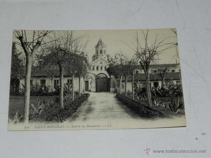 Postais: ANTIQUE CARTE POSTALE - FRANCE - SAINT-HONORAT - ENTREE DU MONASTERE - LL. - 670 - NE CIRCULENT PAS