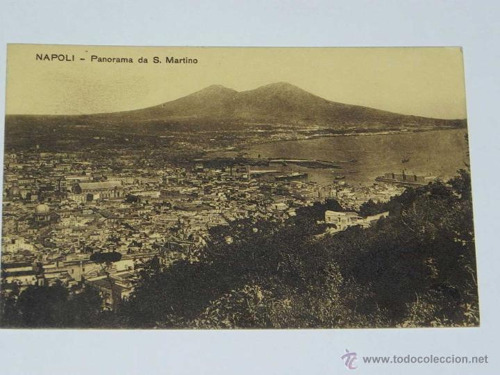Postais: VECCHIA CARTOLINA POSTALE - ITALIA - NAPOLI - PANORAMA DA S. MARTINO - RAGOZINO - 36 - NON CIRCOLARE