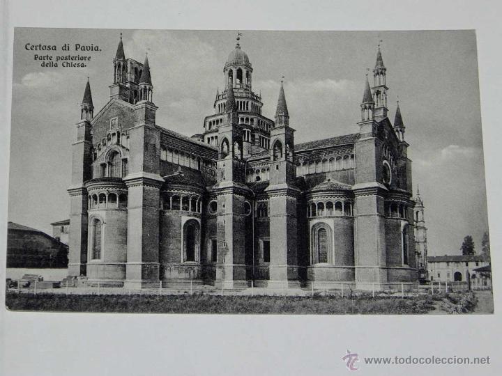 Postcards: VECCHIA CARTOLINA POSTALE - ITALIA - PAVIA - PARTE POSTERIORE DELLA CHIESA - BRUNNER &amp; C. - 1480