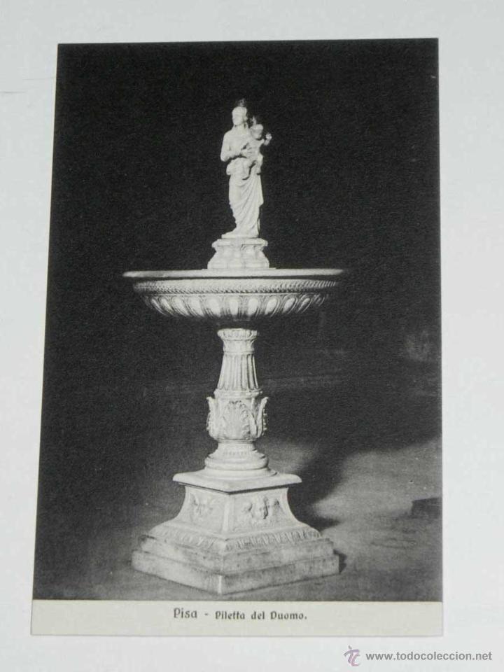 Postkarten: VECCHIA CARTOLINA POSTALE - ITALIA - PISA - PILETTA DEL DUOMO - G. BARSANTI E FIGLI - NON CIRCOLARE