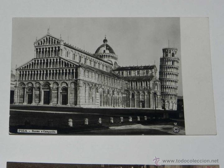 Cartes Postales: VECCHIA CARTOLINA POSTALE - ITALIA - PISA - DUOMO E CAMPANILE - N.P.G. - 12 - NON CIRCOLARE