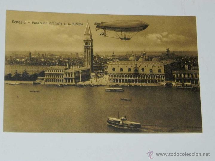 Postkarten: VECCHIA CARTOLINA POSTALE - ITALIA - VENEZIA - PANORAMA DALL,ISOLA DI S. GIORGIO - P. RAVAGNAN - NON