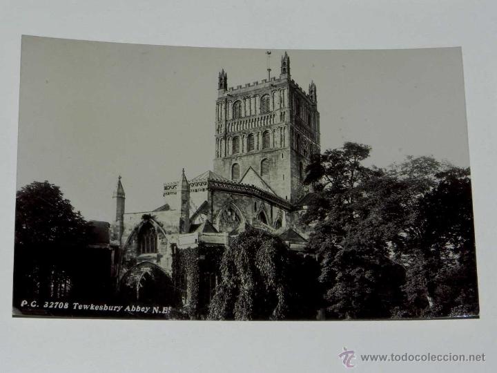 Cartoline: ANTIQUE PHOTO POSTCARD - ENGLAND - TEWKESBURY ABBEY N.E. - P.C. - 32708 - NON CIRCULATE - UNITED KIN