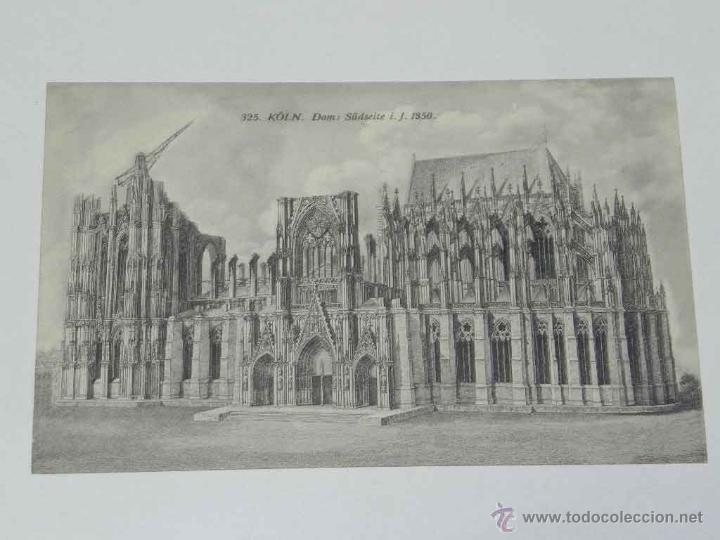 Cartoline: ANTIQUE POSTCARD - DEUTSCHLAND - COLN A. RH. - DOM: SUDSEITE I.J. 1850 - BECKER, VERLAG - 325 - NON