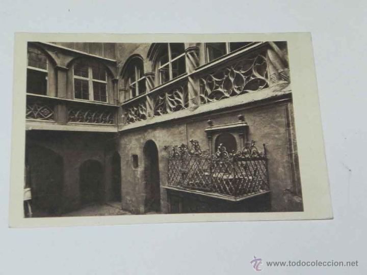 Postais: ANTIQUE POSTCARD - DEUTSCHLAND - NURNBERG - HOF BINDERGASSE 26 - HERMANN A. PETERS - 58 - NON CIRCUL