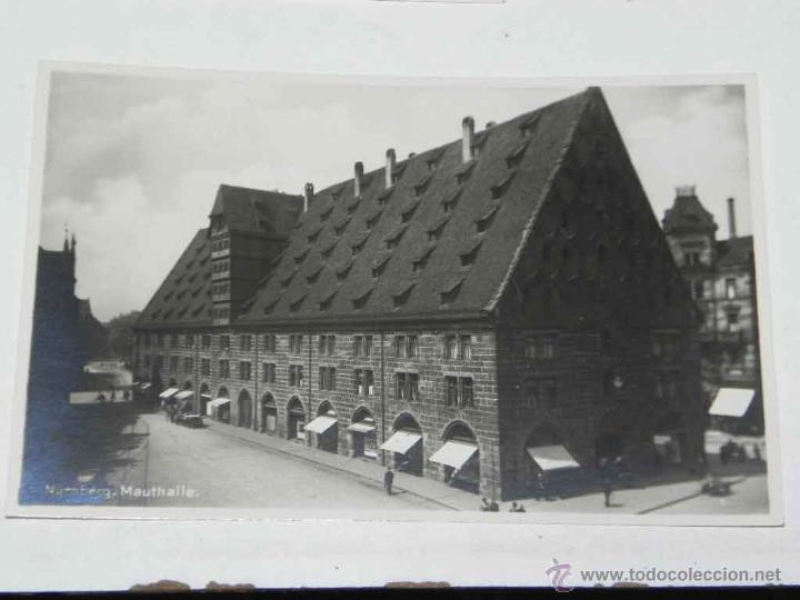 Postais: ANTIQUE PHOTO POSTCARD - DEUTSCHLAND - NURNBERG - MAUTHALLE - ANTON NILBERT - 84 - NON CIRCULATE