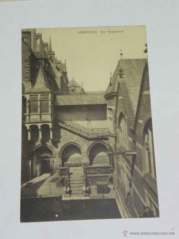 Postais: ANTIQUE POSTCARD - DEUTSCHLAND - NURNBERG - DER WASSERHOF - W.H.D. - 7958 - NON CIRCULATE
