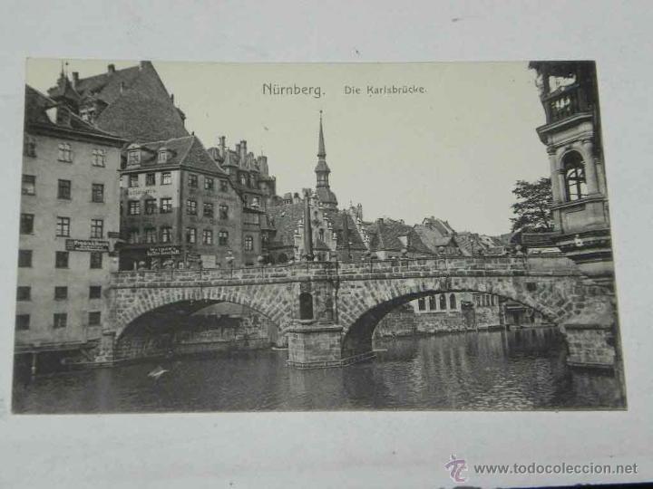 Postais: ANTIQUE POSTCARD - DEUTSCHLAND - NURNBERG - DIE KARLSBRUCKE - W.H.D. - 2268 - NON CIRCULATE