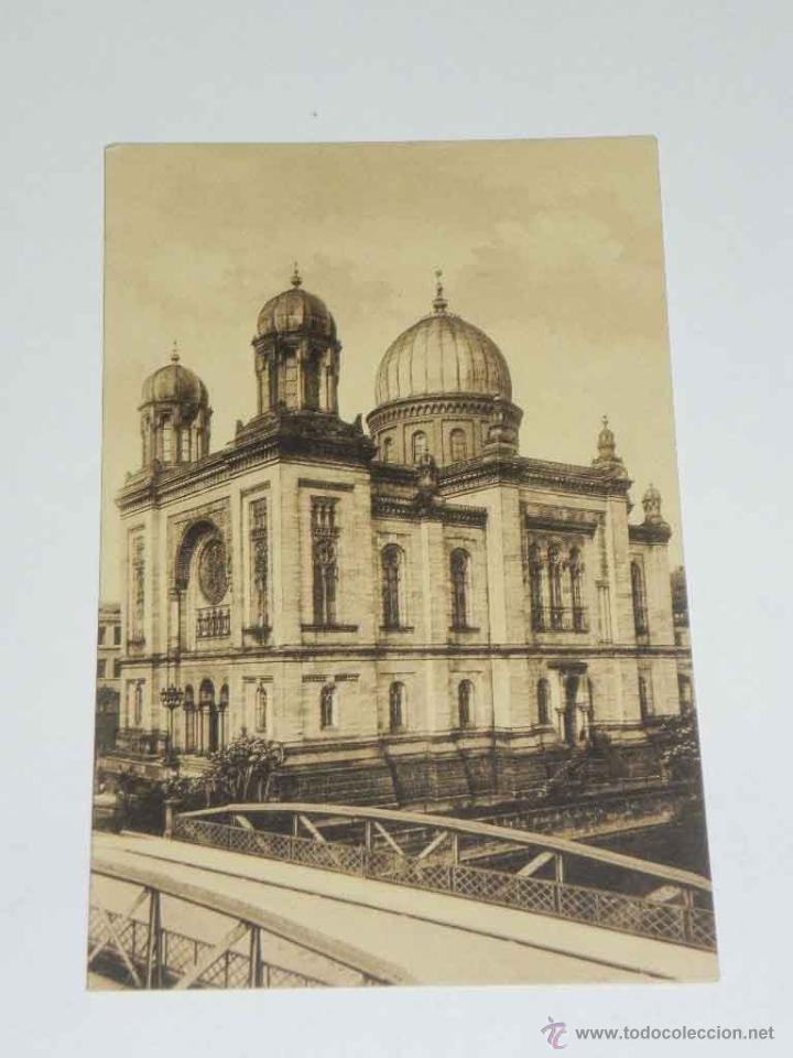 Postais: ANTIQUE POSTCARD - DEUTSCHLAND - NURNBERG - SYNAGOGE - S. SOLDAN,SCHE - 765 - NON CIRCULATE