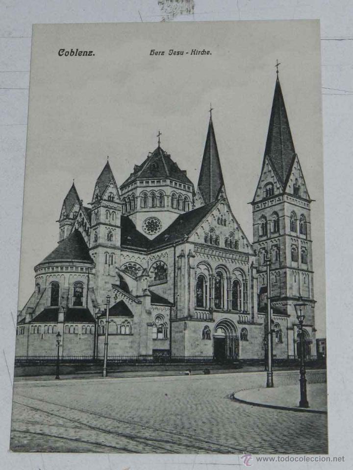 Postais: ANTIQUE POSTCARD - DEUTSCHLAND - KOBLENZ - HERZ JESU-KIRCHE - VICTOR ULLMANN - 142 - NON CIRCULATE