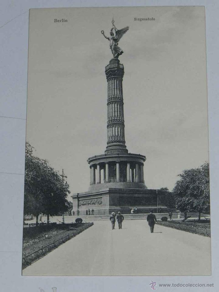 Postais: ANTIQUE POSTCARD - DEUTSCHLAND - BERLIN - SIEGESSAULE - L. SAALFELD - 853 - NON CIRCULATE