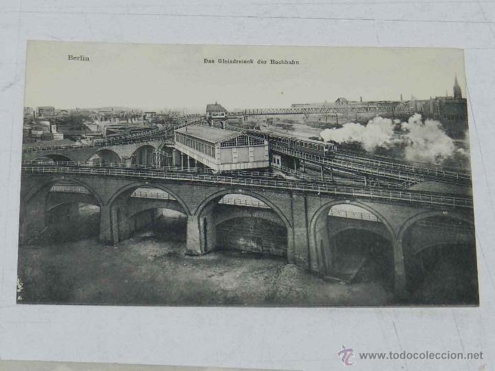 Postkarten: ANTIQUE POSTCARD - DEUTSCHLAND - BERLIN - DAS GLEISDREIECK DER HOCHBAHN - L. SAALFELD - 659 - NON CI