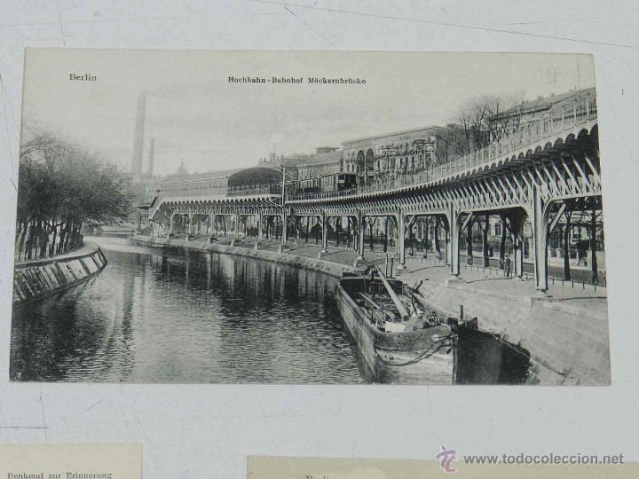 Postais: ANTIQUE POSTCARD - DEUTSCHLAND - BERLIN - HOCHBAHN- BAHNHOF MOCKERNBRUCKE - L. SAALFELD - 656 - NON
