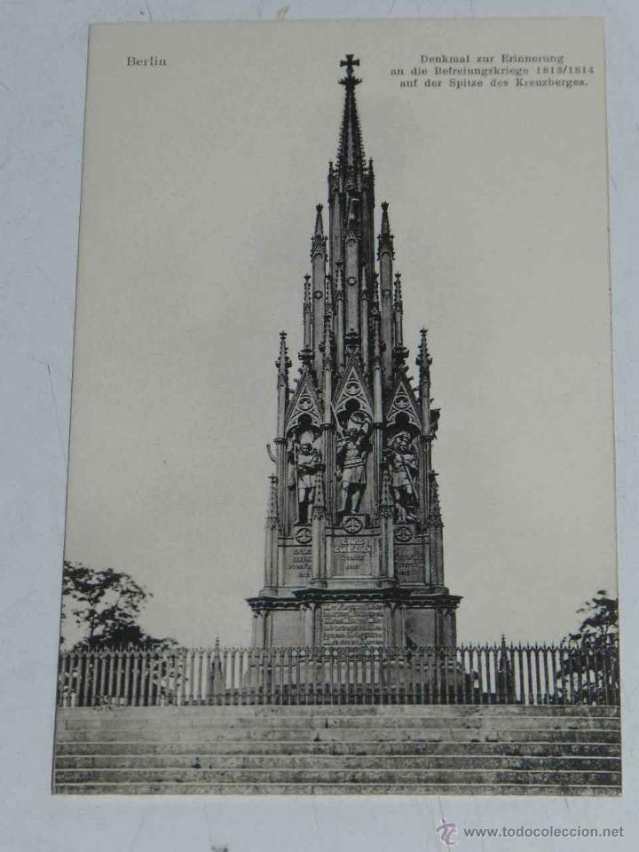 Postais: ANTIQUE POSTCARD - DEUTSCHLAND - BERLIN - DENKMAL ZUR ERINNERUNG - L. SAALFELD - 336 - NON CIRCULATE