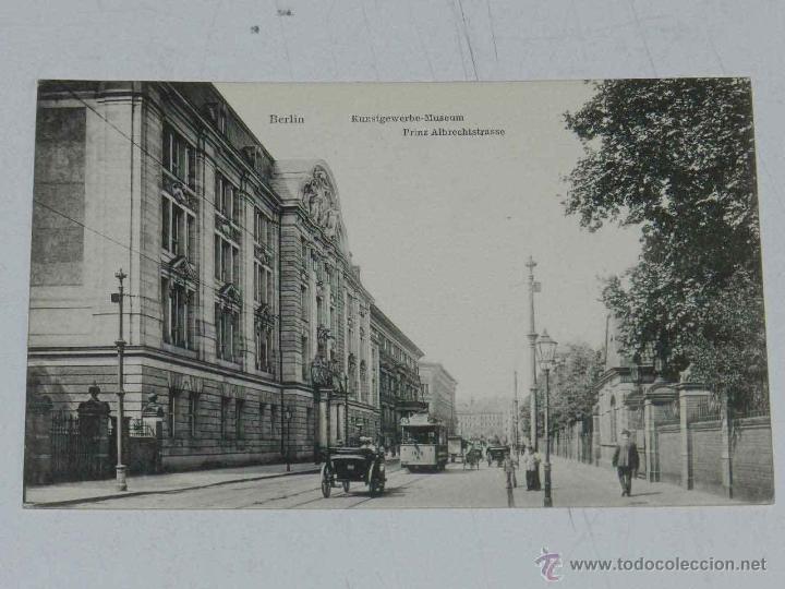 Postkarten: ANTIQUE POSTCARD - DEUTSCHLAND - BERLIN - KUNSTGEWERBE-MUSEUM - PRINZ ALBRECHTRASSE - L. SAALFELD -