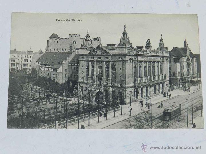 Postkarten: ANTIQUE POSTCARD - DEUTSCHLAND - BERLIN - THEATER DES WESTENS - L. SAALFELD - 903 - NON CIRCULATE