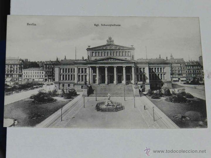 Postais: ANTIQUE POSTCARD - DEUTSCHLAND - BERLIN - KGL. SCHAUSPIELHAUS - L. SAALFELD - 201 - NON CIRCULATE