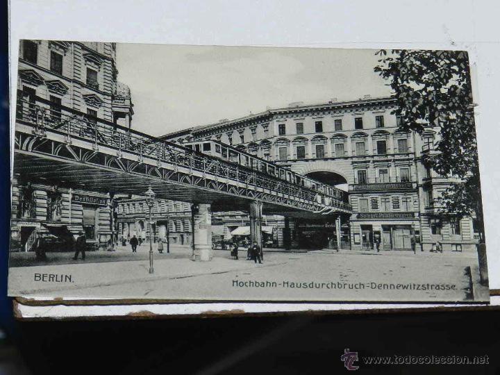 Postais: ANTIQUE POSTCARD - DEUTSCHLAND - BERLIN - MOCHBAHN-HAUSDURCHBRUCH-DENNEWITZSTRASSE - Enth&auml;lt keine E