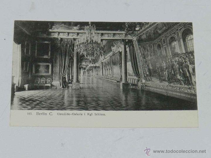 Postkarten: ANTIQUE POSTCARD - DEUTSCHLAND - BERLIN - GEMALDE-GALERIE I. KGL SCHLOSS - BERL. PHOTOTYP - 103 - NO