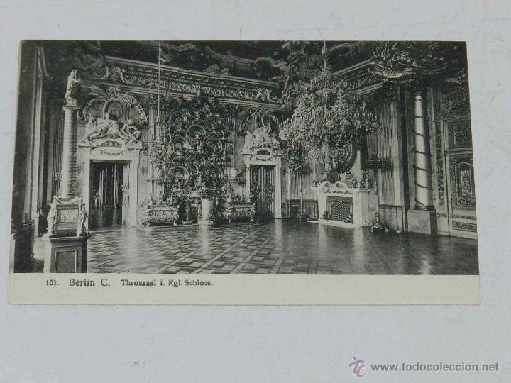 Postais: ANTIQUE POSTCARD - DEUTSCHLAND - BERLIN - THRONSAAL I. KGL. SCHLOSS - BERL. PHOTOTYP - 101 - NON CIR