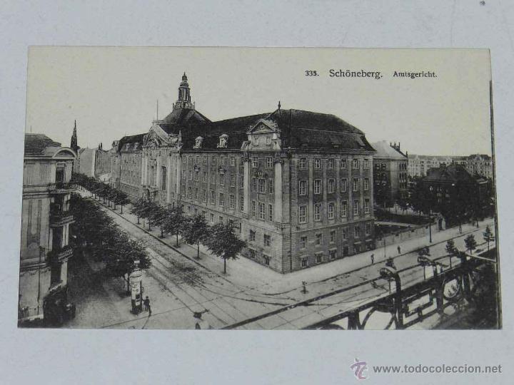 Postais: ANTIQUE POSTCARD - DEUTSCHLAND - BERLIN - SCHONEBERG - AMITSGERICHT - BERL. PHOTOTYP - 335 - NON CIR