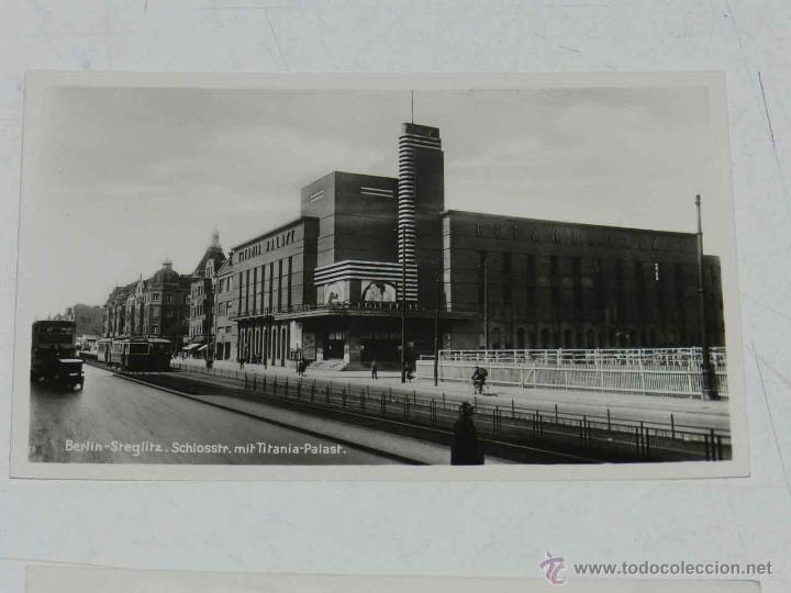 Postkarten: ANTIQUE PHOTO POSTCARD - DEUTSCHLAND - BERLIN - SCHLOSSTR. MIT TIRANIA-PALAST - I.W.B. - 725 - NON C