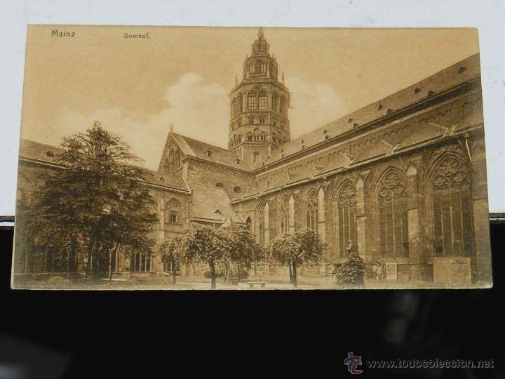 Cartes Postales: ANTIQUE POSTCARD - DEUTSCHLAND - MAINZ - DOMHOF - K.N - SERIE 537 - 12 - NON CIRCULATE