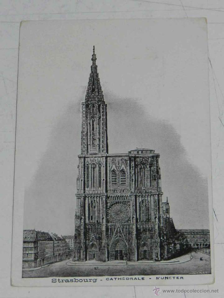 Postkarten: ANTIQUE POSTCARD - DEUTSCHLAND - STRASSBURG - CATHEDRALE - MUNSTER - Enth&auml;lt keine EDITORIAL - NON C