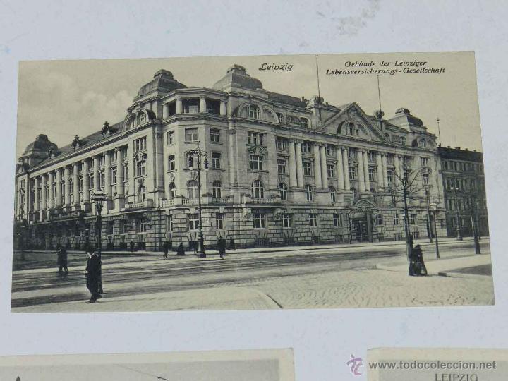 Postcards: ANTIQUE POSTCARD - DEUTSCHLAND - LEIPZIG - GEBAUDE DER LEINZIGER LEBENSVERSICHERUNGS-GESELLSCHAFT -